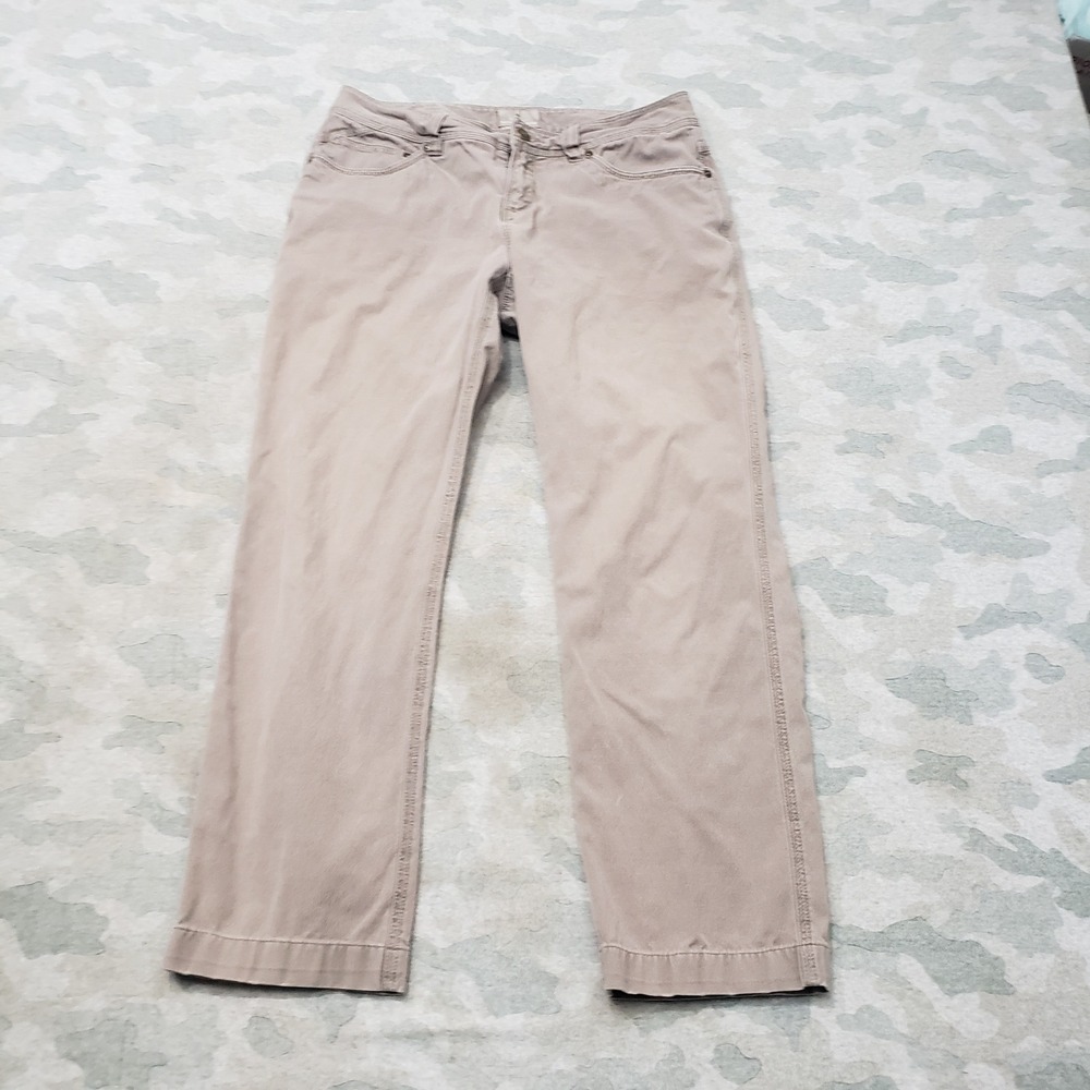 Royal Robbins Pants Women 6 Gray Straight Leg Pockets Outdoors